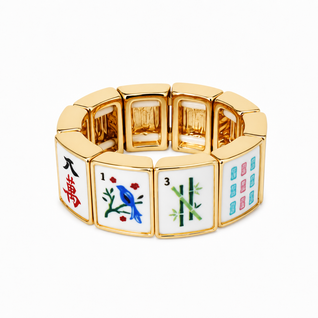 Ellison+Young Mahjong Multi Tile Stretch Ring