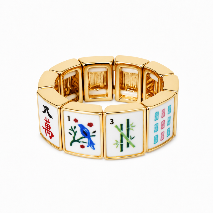 Ellison+Young Mahjong Multi Tile Stretch Ring
