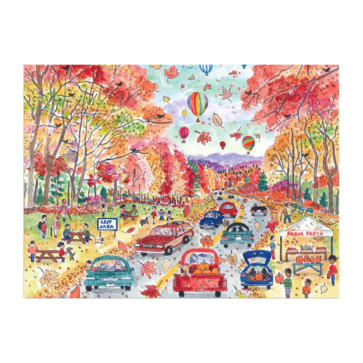 Michael Storrings Leaf Peeping 1000 Piece Puzzle