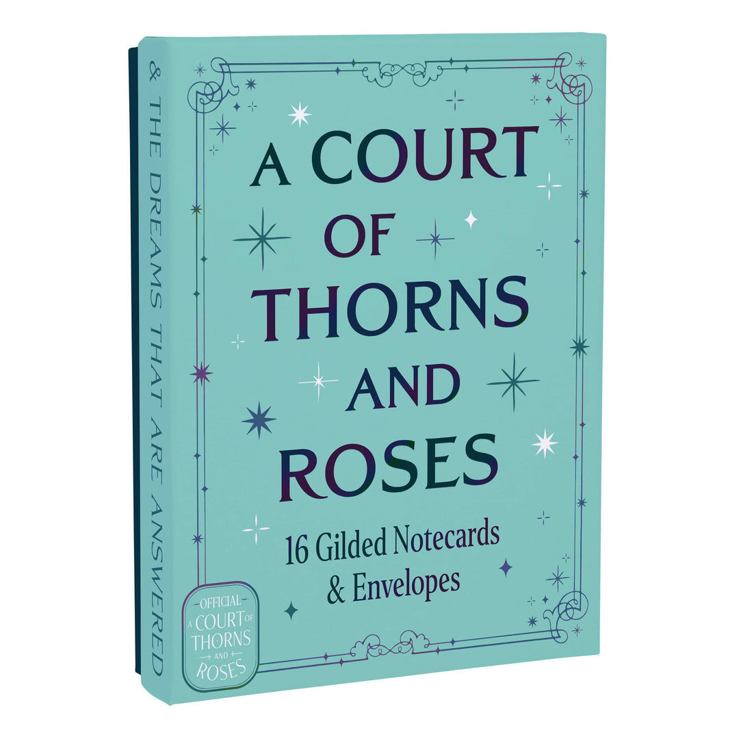 A Court of Thorns and Roses Official Gilded Notecards