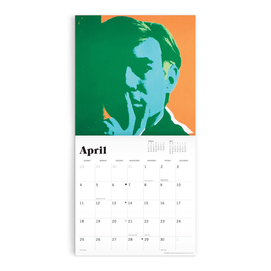 Andy Warhol 12 x 12 Wall Calendar 2027