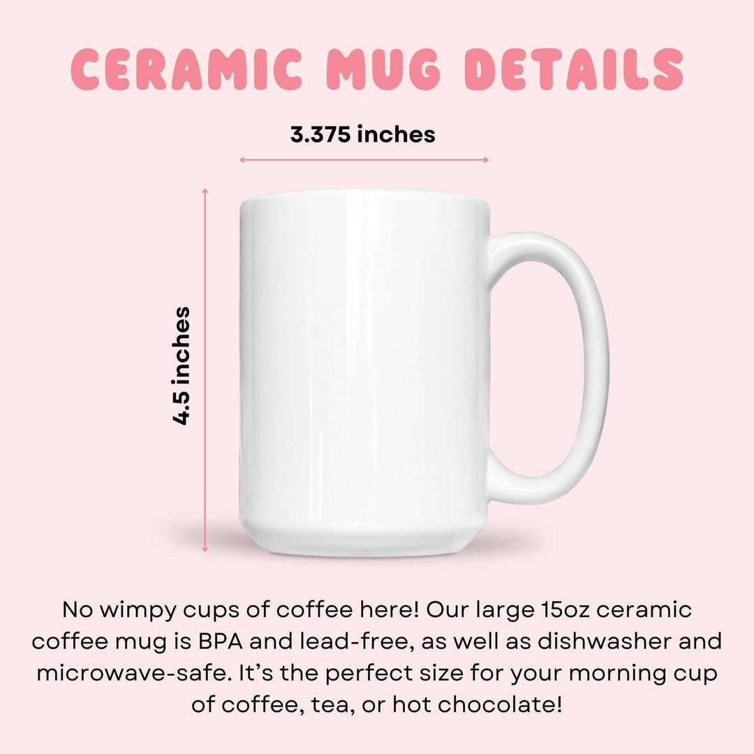 Fueled by Books & Feminine Rage Mug