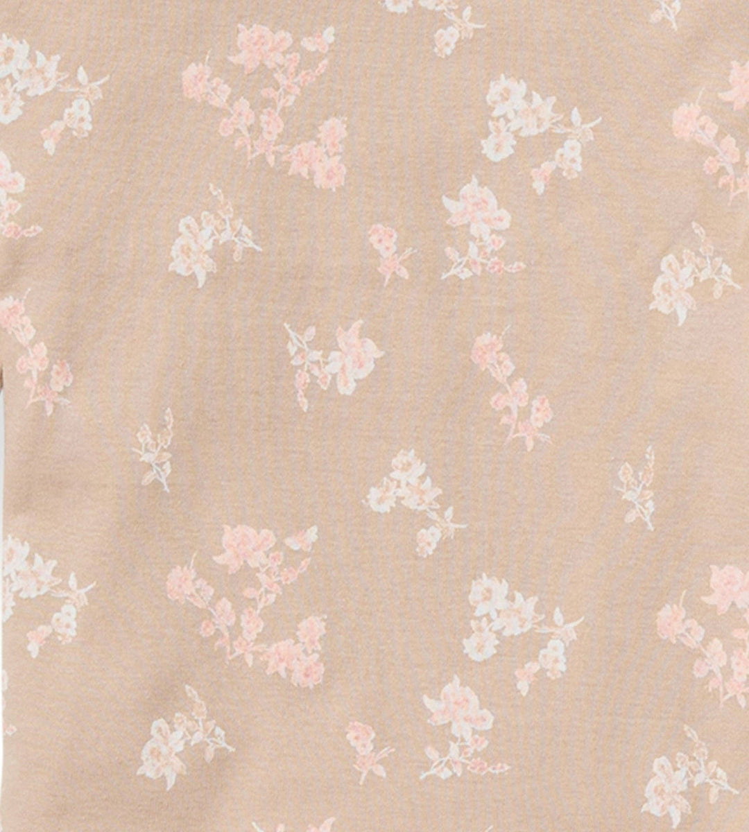 Whimsical Floral Organic Knit Terry Towels Set of 2