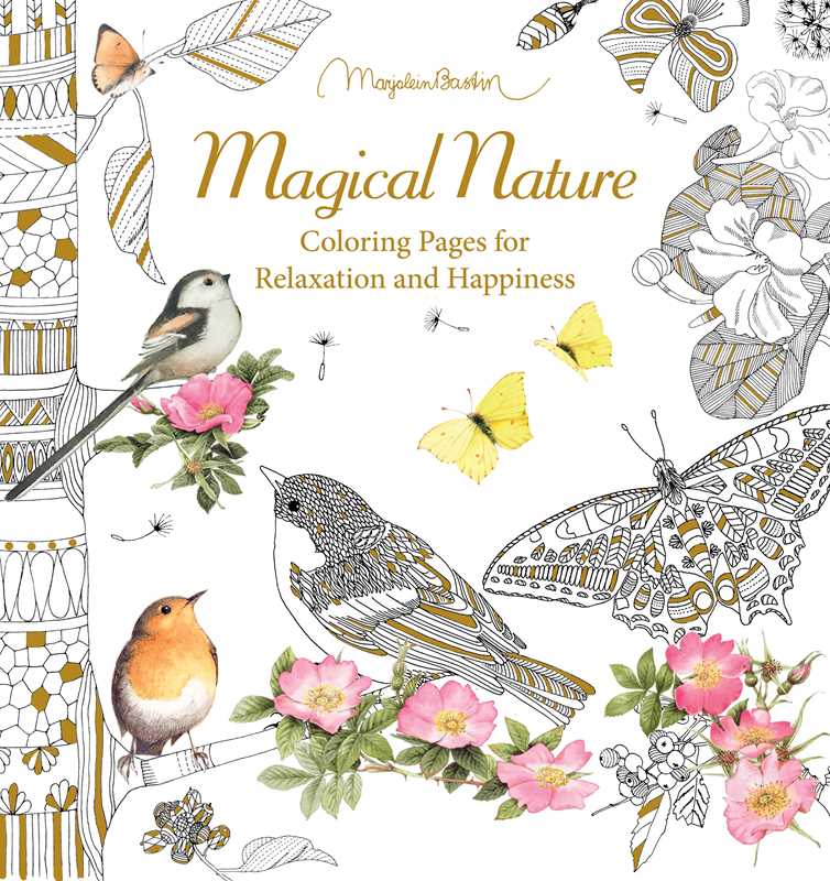 Magical Nature Coloring Pages by Marjolein  Bastin
