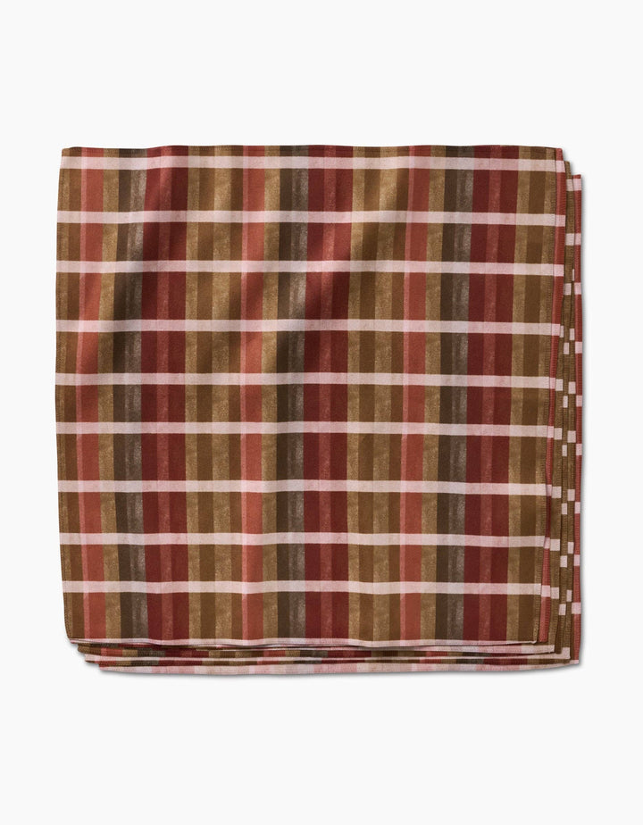 Fall Harvest Stripes Dinner Napkin Set