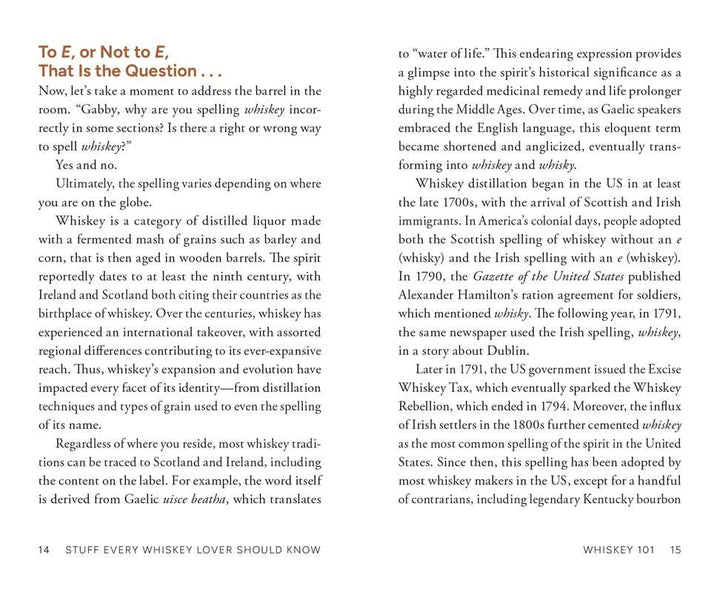 Stuff Every Whiskey Lover Should Know by Gabrielle Nicole Pharms