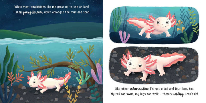 I Love Being an Axolotl: Padded Board Book by Em Bruce