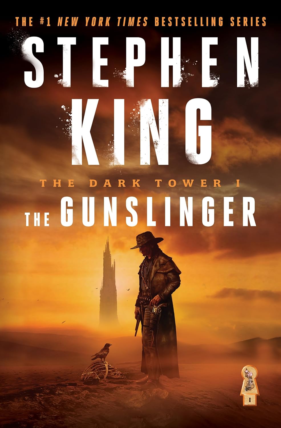The Dark Tower I: The Gunslinger by Stephen King (paperback)