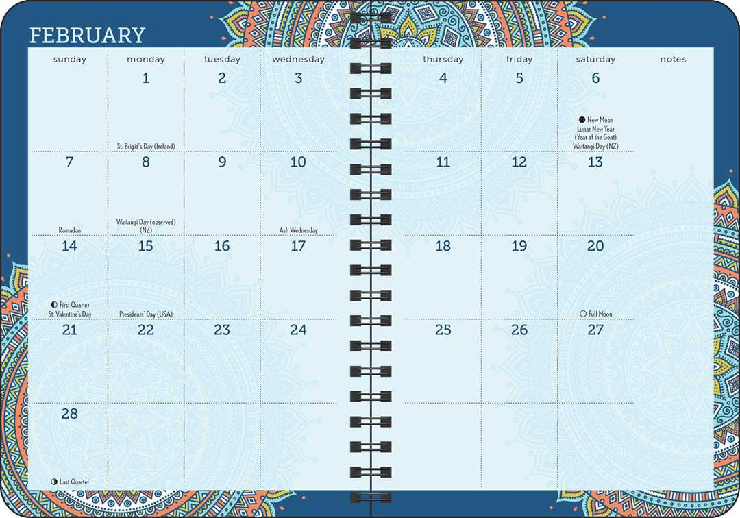Tiny Buddha 2027 Monthly/Weekly Planner Calendar by Lori Deschene