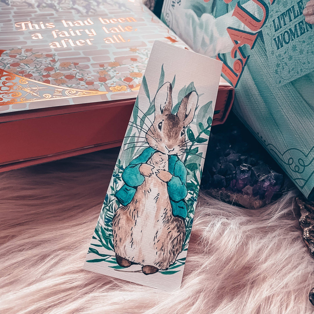 Peter Rabbit Watercolor Bookmark