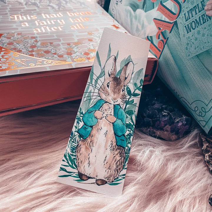 Peter Rabbit Watercolor Bookmark