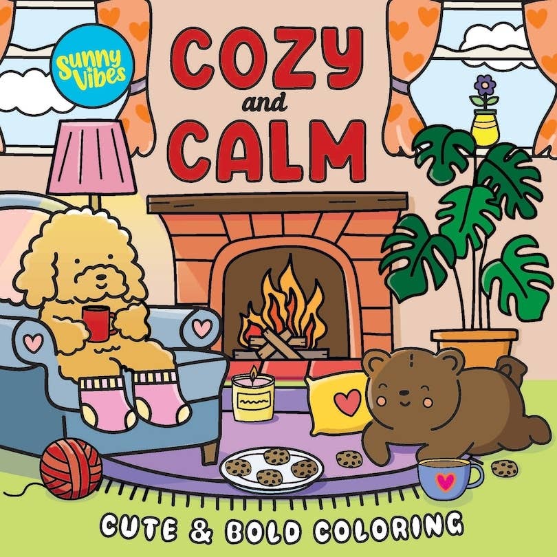 Cozy & Calm Coloring Book