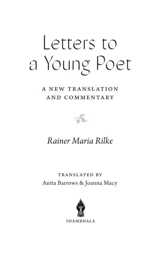 Letters To Young Poet