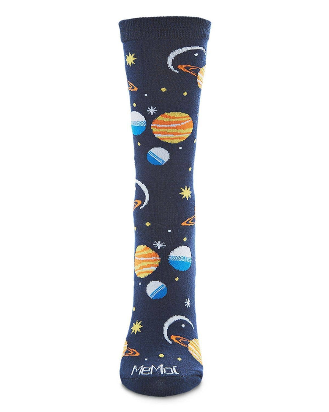 MeMoi Planetarium Novelty Crew Socks