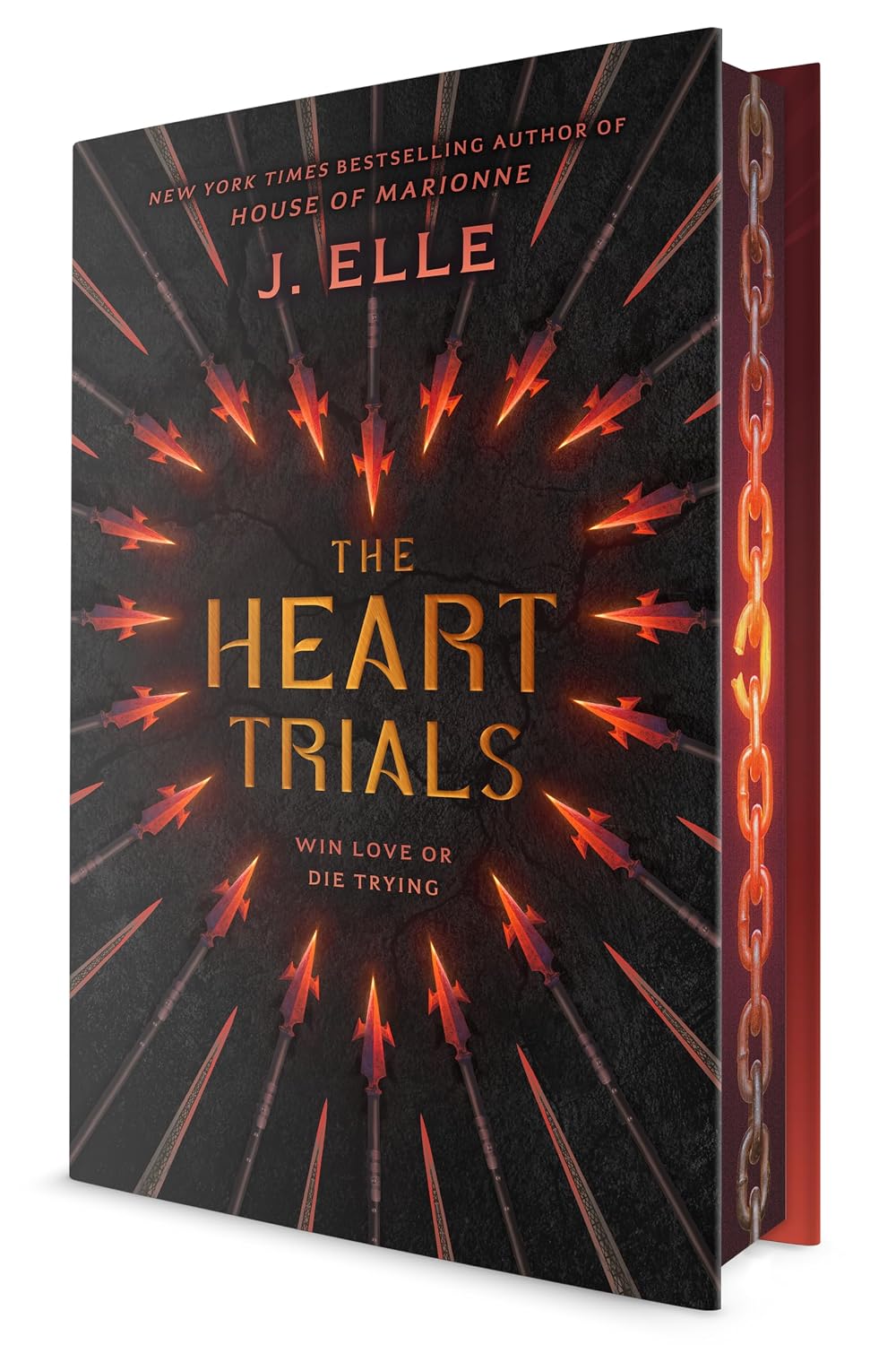 The Heart Trials (hardcover) by J. Elle