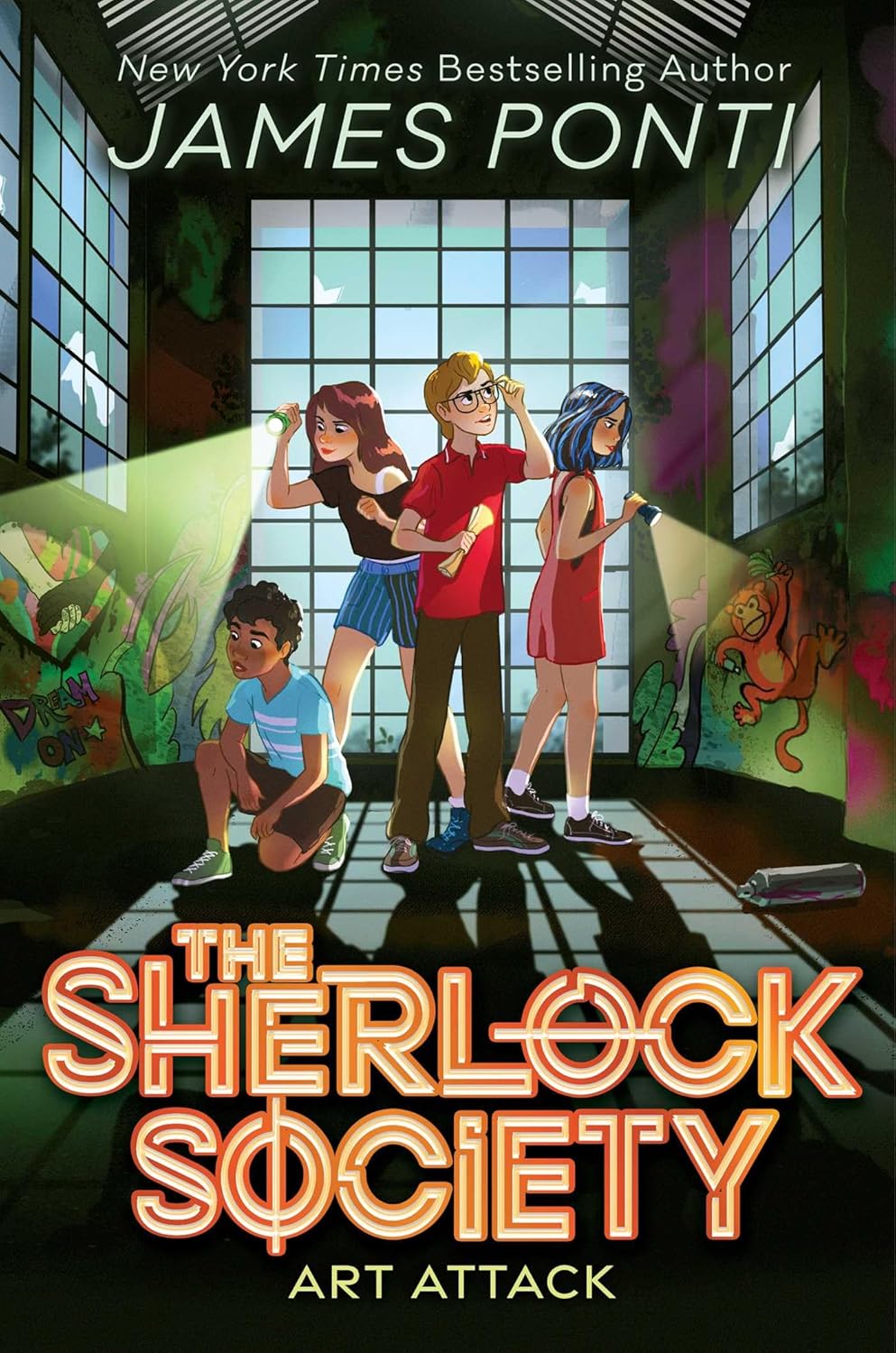 Art Attack (The Sherlock Society: Book 3) (hardcover) by James Ponti