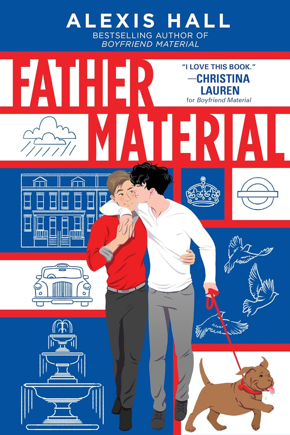 Father Material by Alexis Hall (paperback)