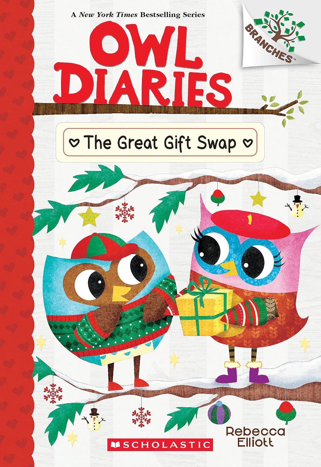 The Great Gift Swap: Owl Diaries #23 (paperback) by Rebecca Elliot