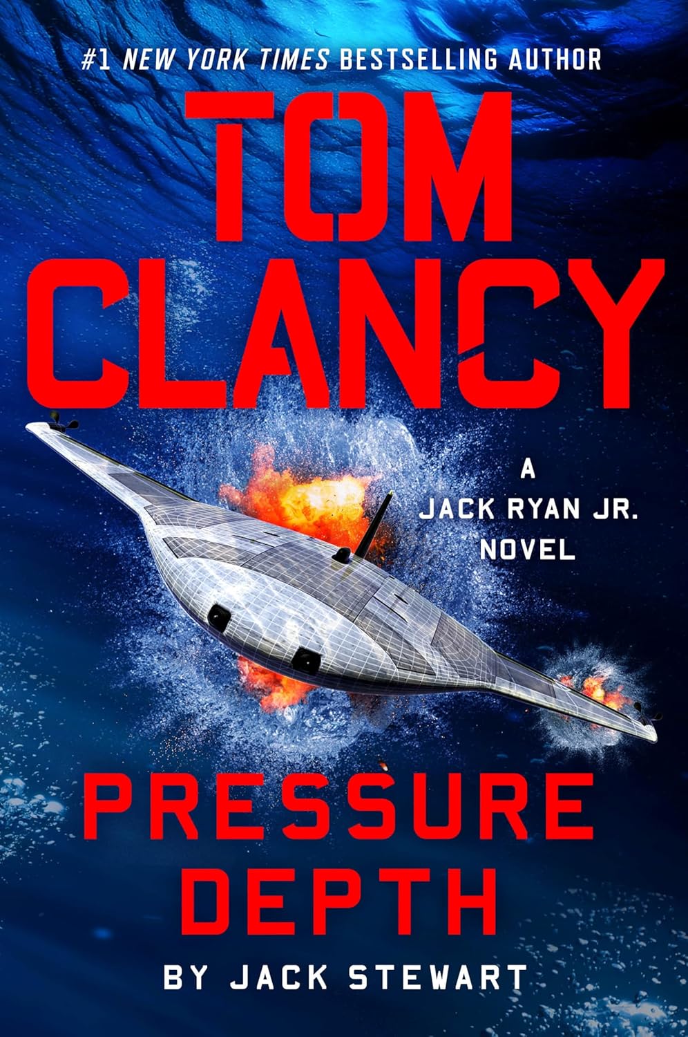 Tom Clancy: Pressure Depth (hardcover) by Jack Stewart