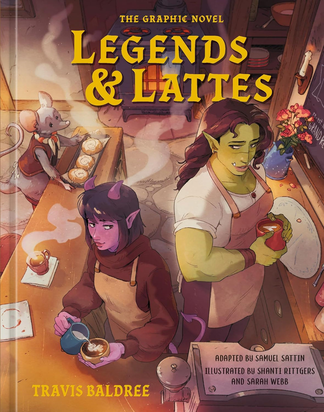 Legends and Lattes (Graphic Novel) by Travis Baldree (hardcover)