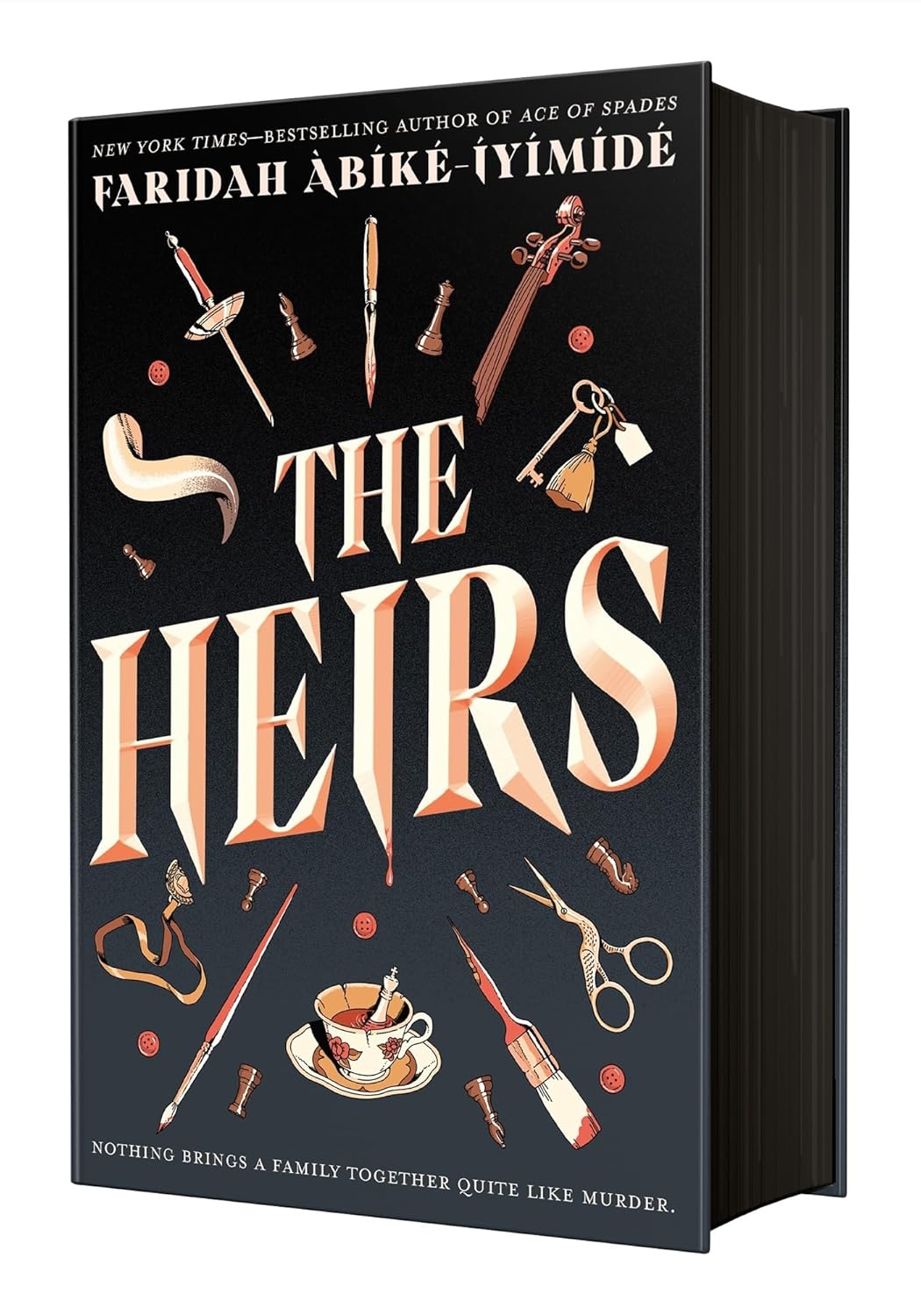 The Heirs by Faridah Àbíké-Íyímídé (Stained Edge Hardcover)
