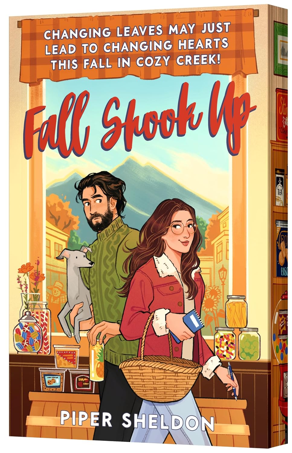 Fall Shook Up: A Novel – A Cozy Autumn Grumpy/Sunshine Romance About a Reclusive Artist and a Curious Journalist (Cozy Creek Collection, 4) by Piper Sheldon