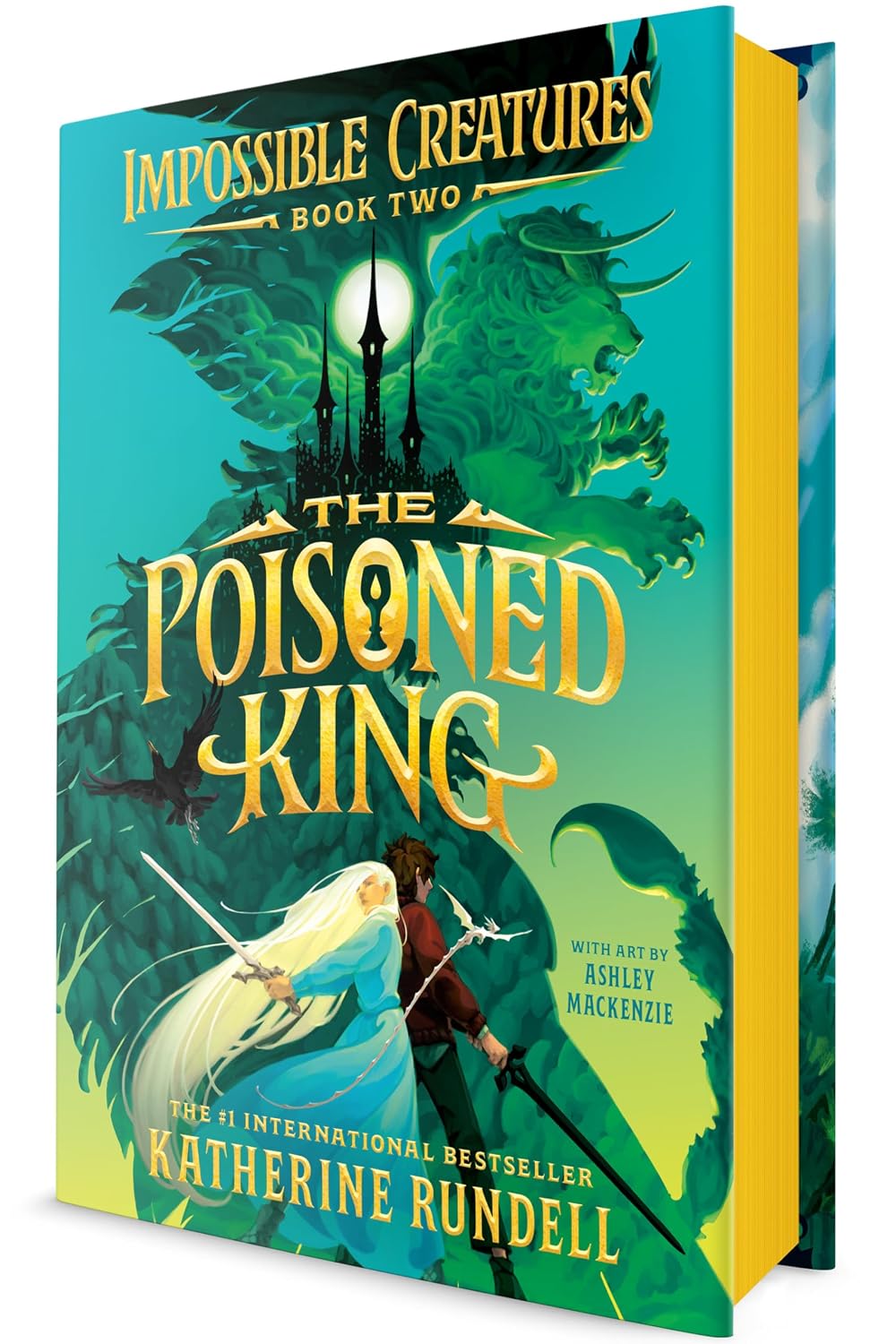 The Poisoned King by Katherine Rundell (Sprayed Edges Hardcover) (Copy)