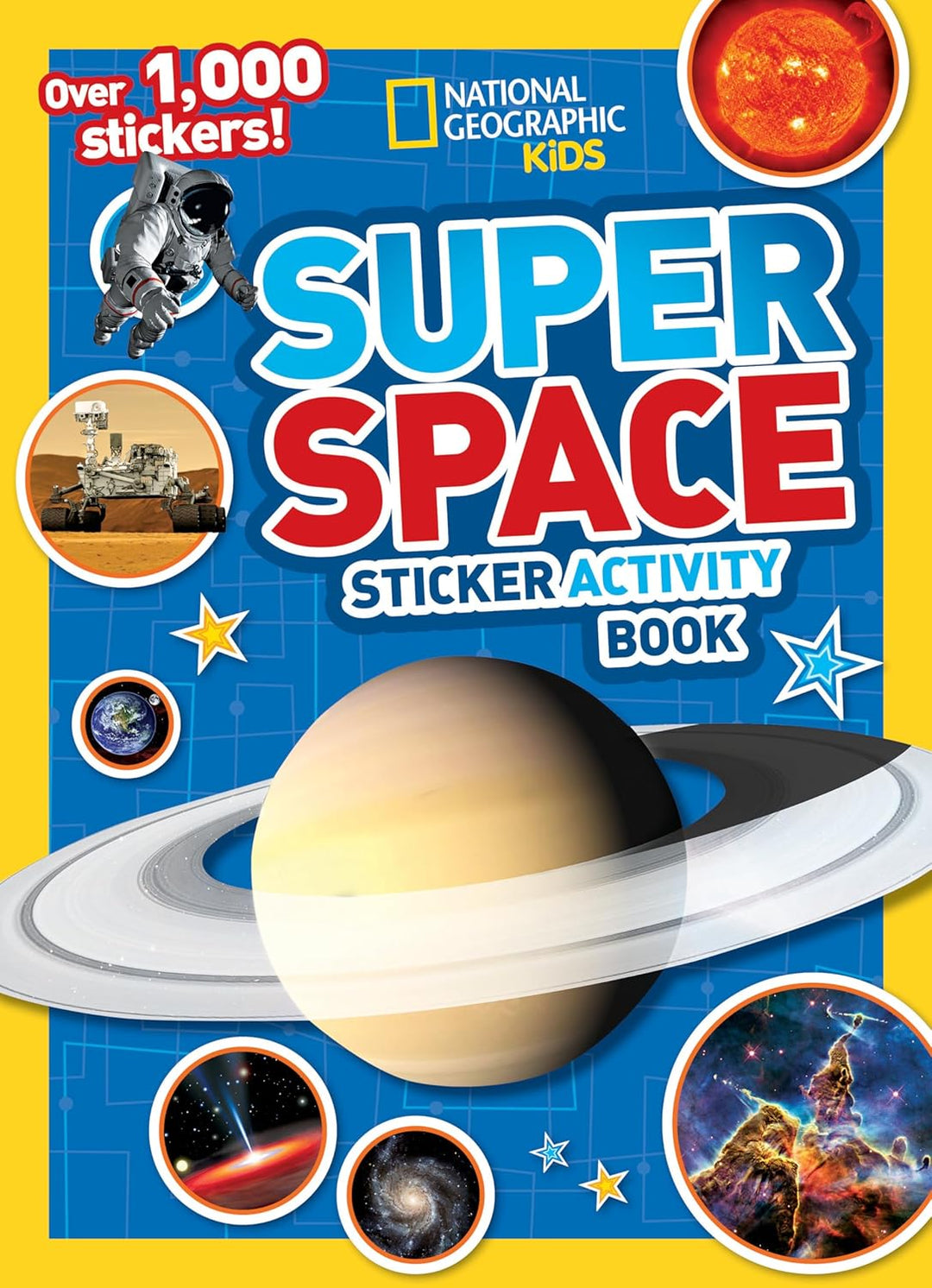 National Geographic Super Space Sticker Activity Book
