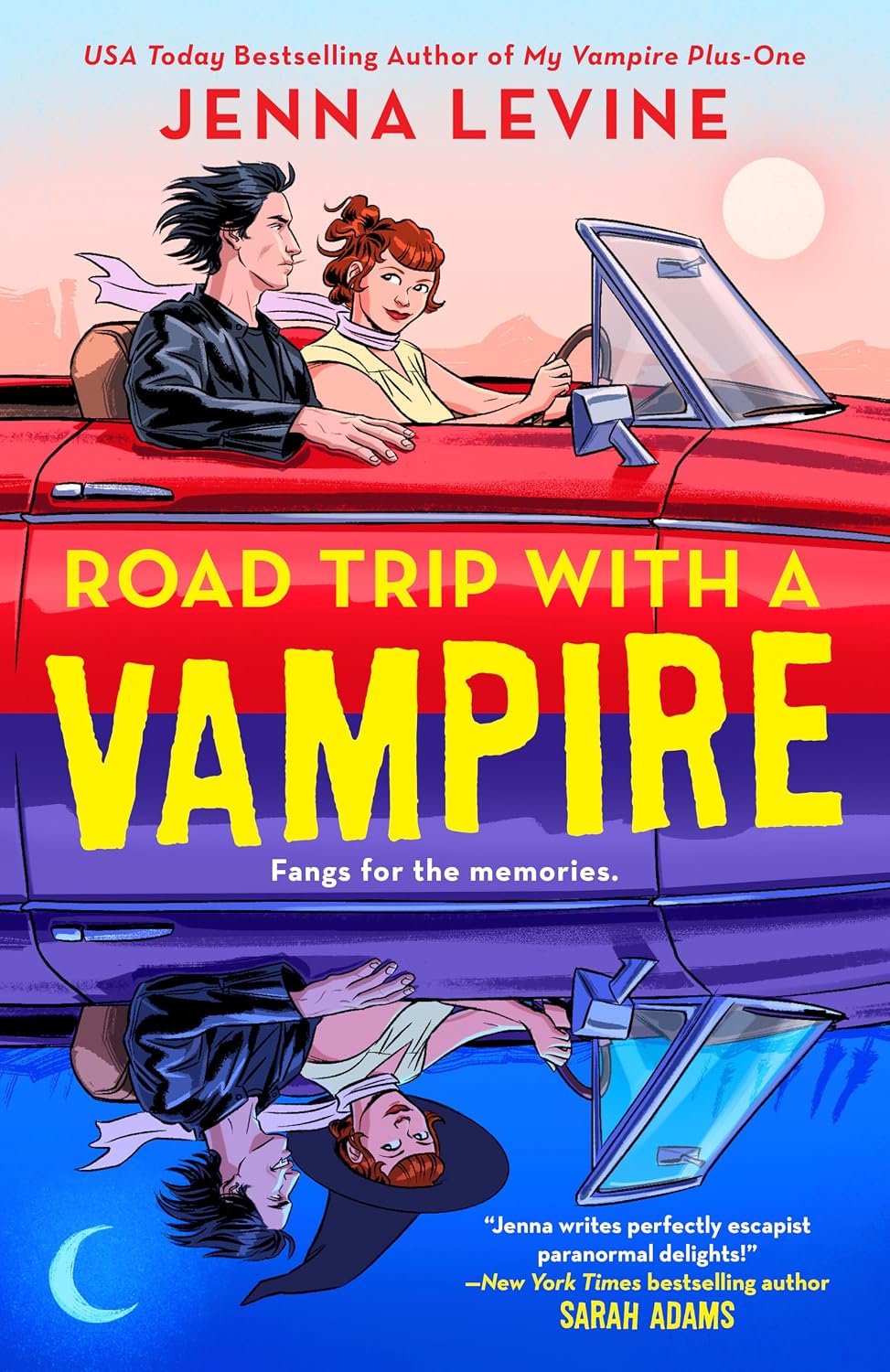 Road Trip with a Vampire (paperback) by Jenna Levine