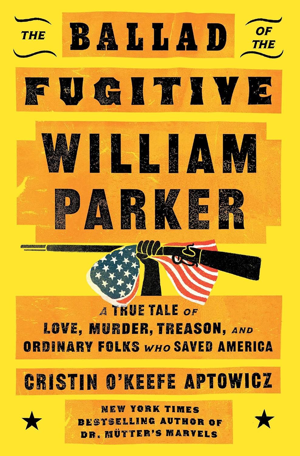 The Ballad of the Fugitive William Parker (hardcover) by Cristin O'Keefe Aptowicz