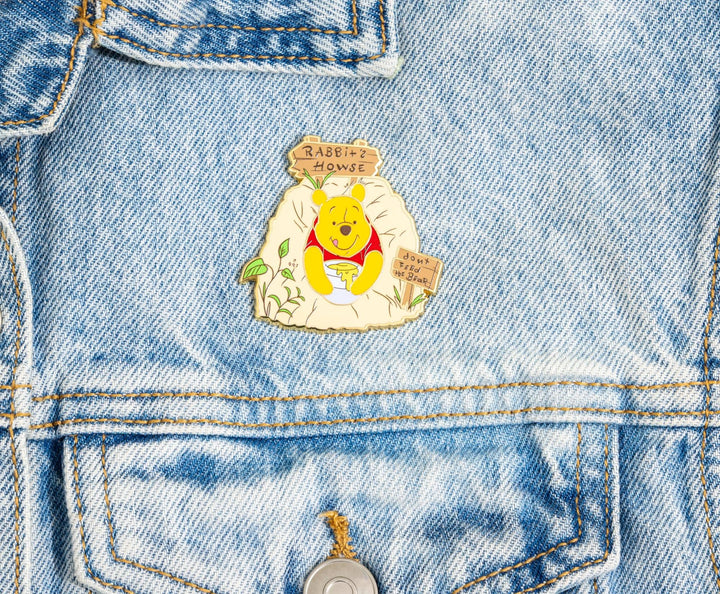 Rabbit's House: Disney Winnie The Pooh 100th Anniversary Enamel Pin
