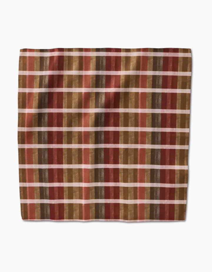Fall Harvest Stripes Dinner Napkin Set