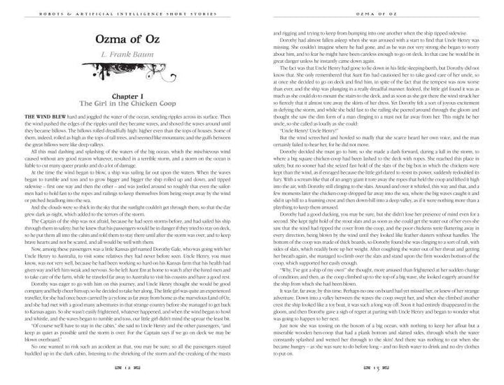 Robots & Artificial Intelligence Short Stories (Gothic Fanta