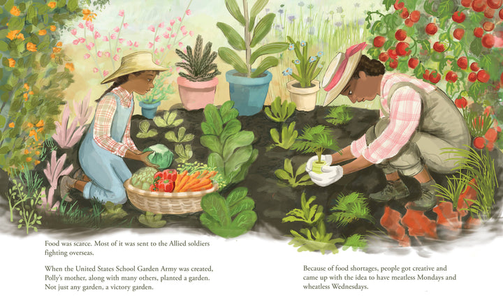 The Peach Pit Parade: A World War I Story Picture Book