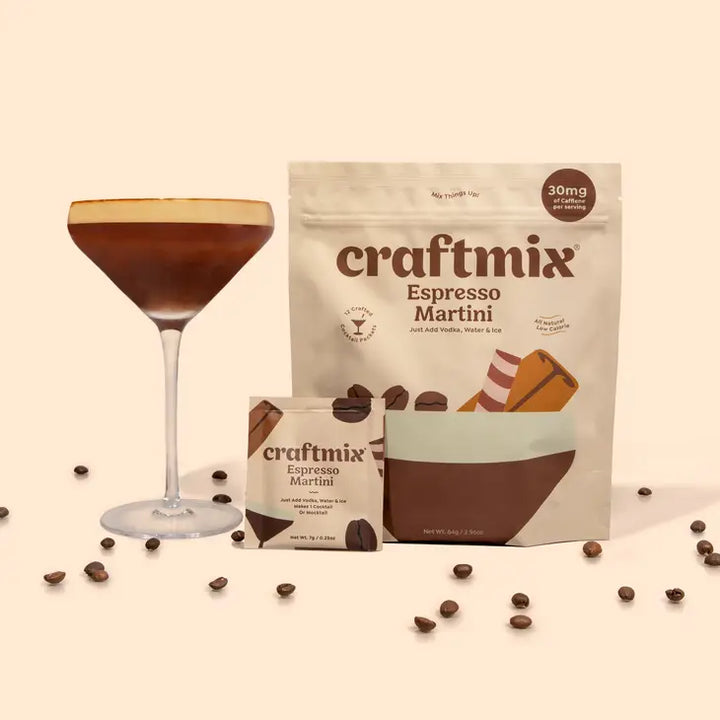 Espresso Martini Cocktail Mixer/Mocktail Drink Mix Packet