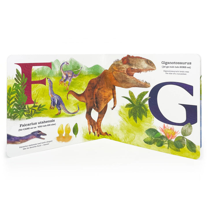 ABC of Dinosaurs: A Powerfully Prehistoric Alphabet Book