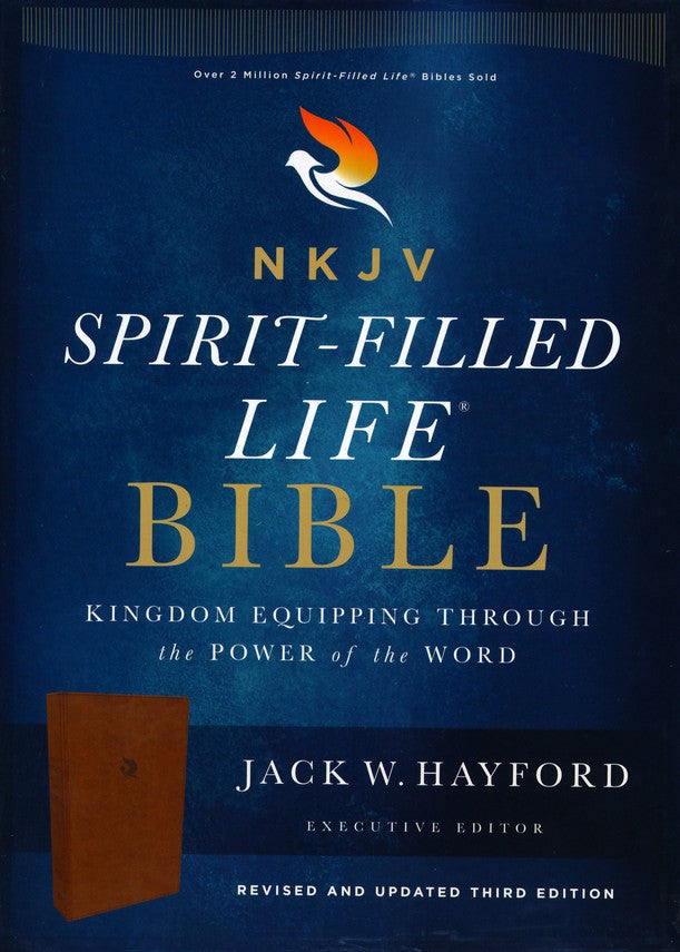 NKJV, Spirit-Filled Life Bible - Burgundy Leathersoft