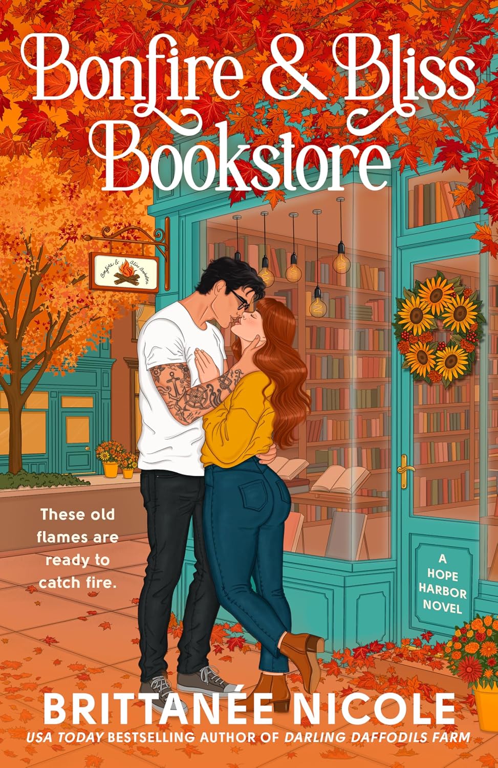 Bonfire and Bliss Bookstore (Paperback) by Brittanée Nicole