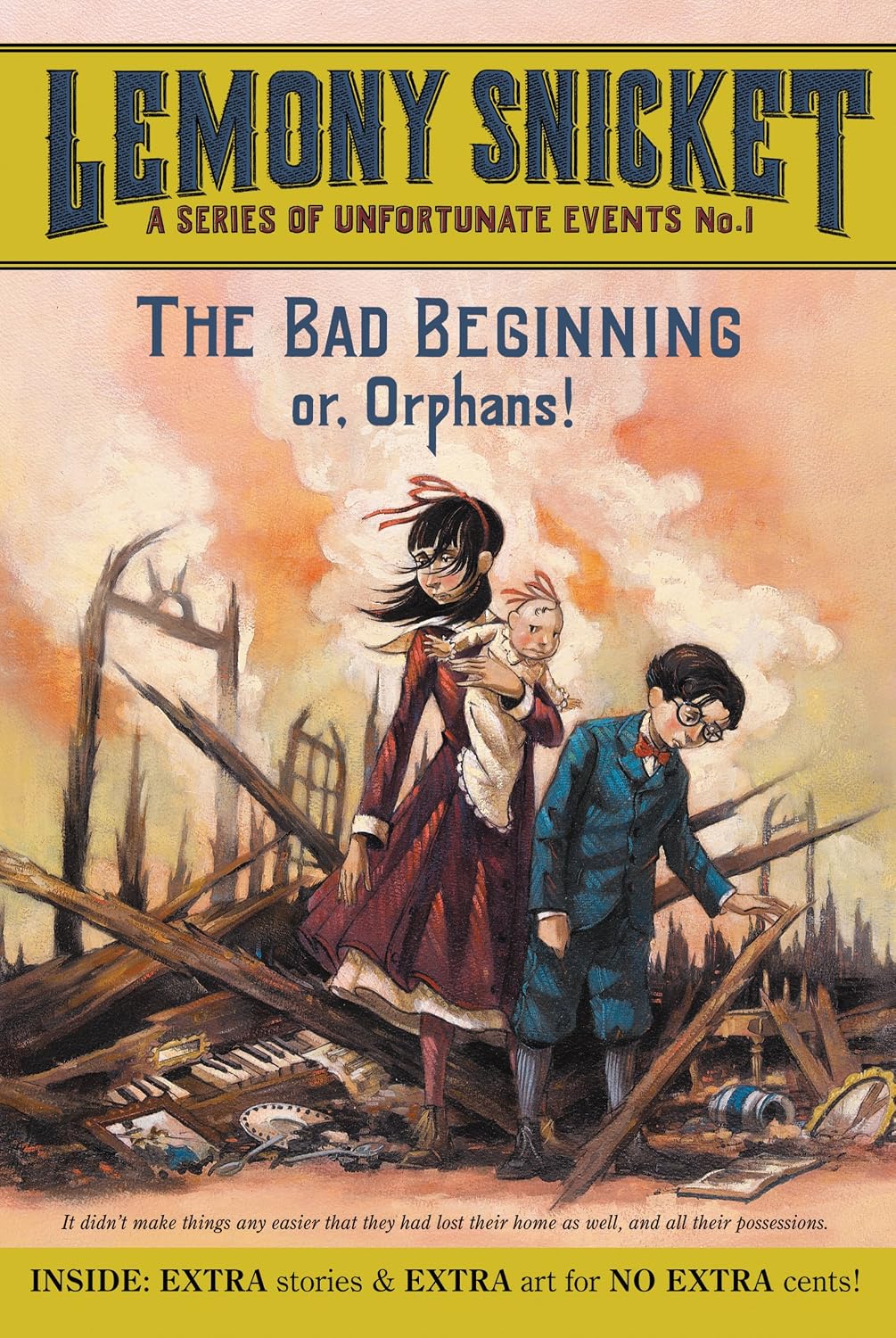 The Bad Beginning: Or, Orphans! (paperback) (A Series of Unfortunate Events, Book 1)