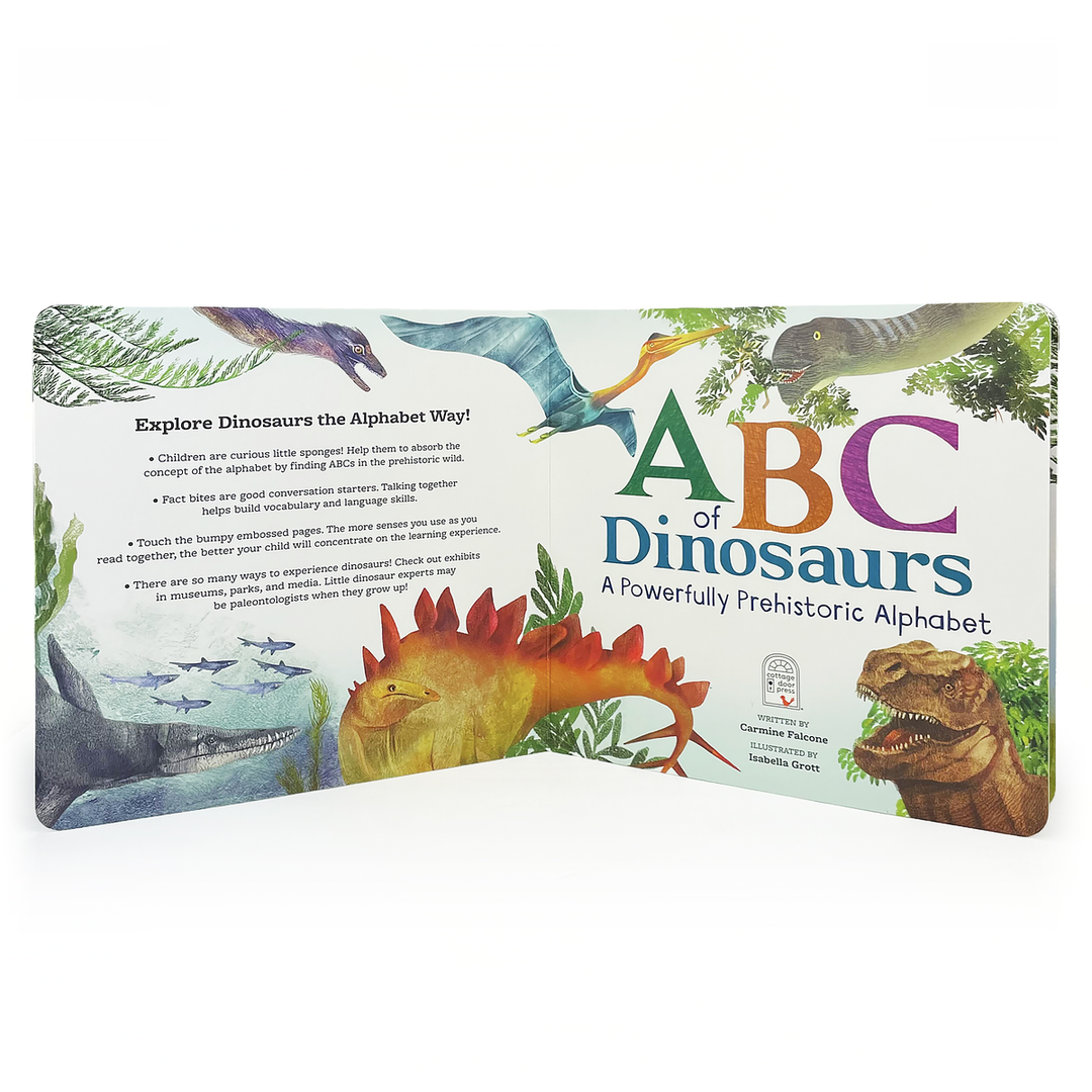 ABC of Dinosaurs: A Powerfully Prehistoric Alphabet Book