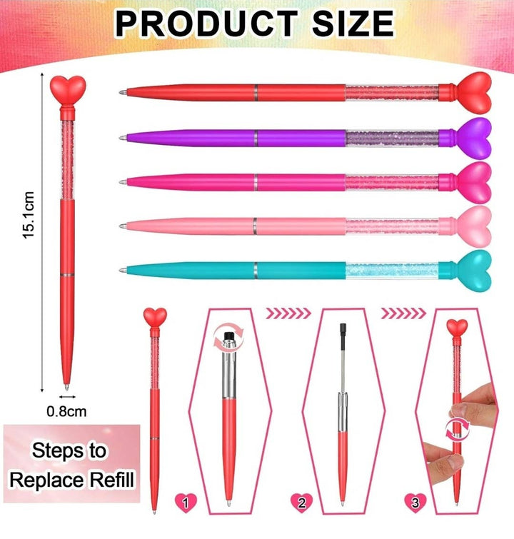 Heart Crystal Pen