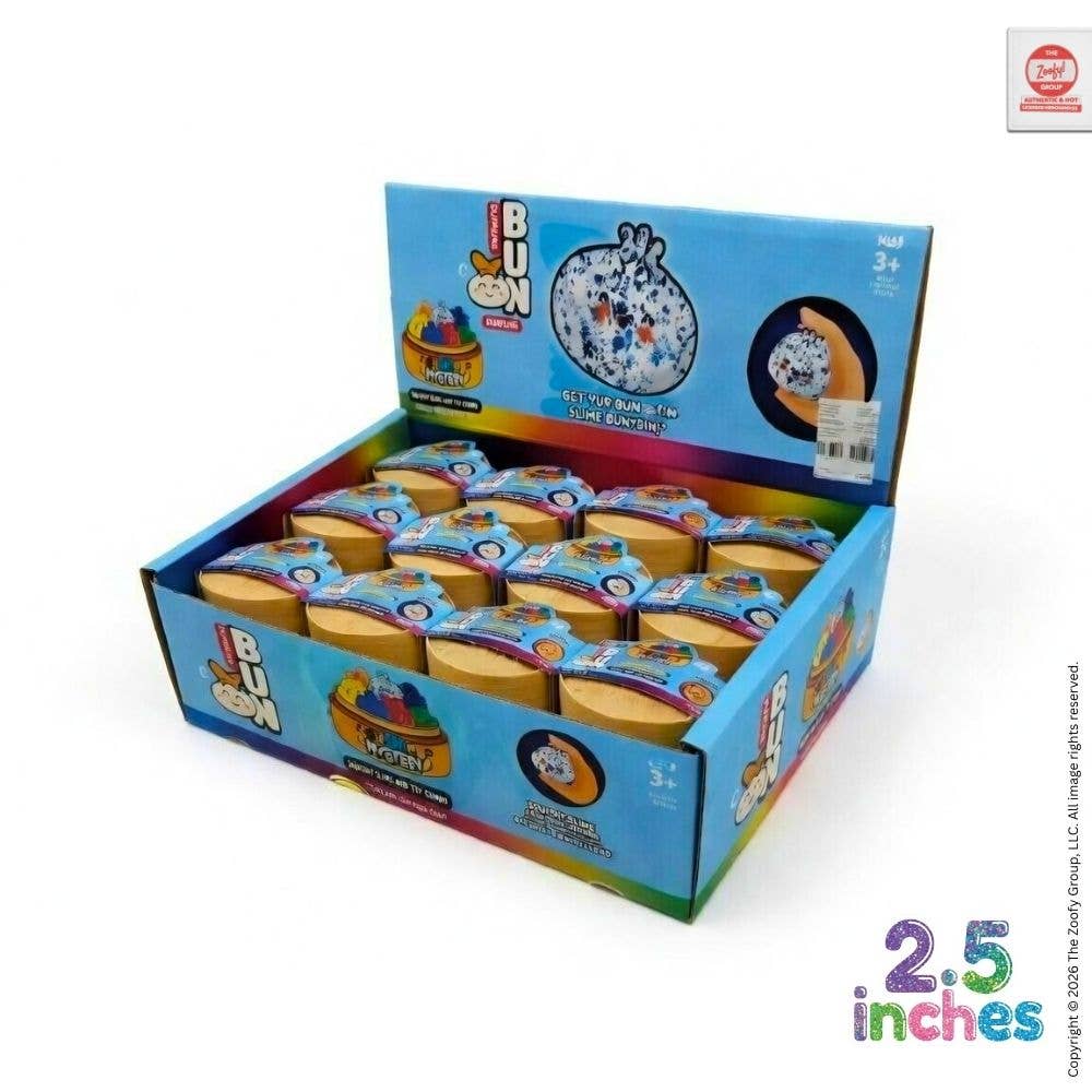 Mystery Glitter Dumpling Mini Squishies - 48 pc PDQ (2.5")