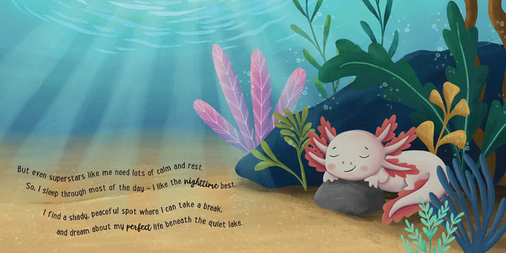 I Love Being an Axolotl: Padded Board Book by Em Bruce