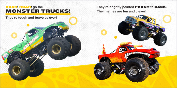 Go, Go, Monster Trucks! (Paperback) by Bonnie Rickner Jensen