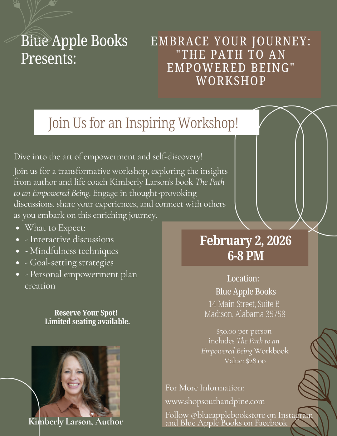 Embrace Your Journey: "Path to An Empowered Being" Workshop