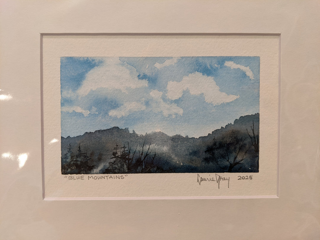 Matted Original Paintings by Laurie Gray