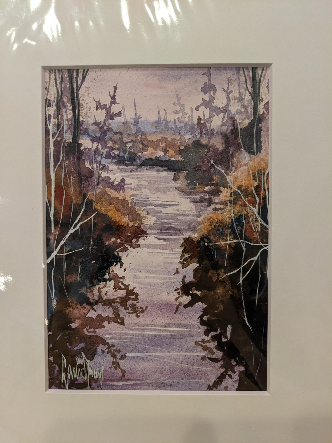 Matted Original Paintings by Laurie Gray
