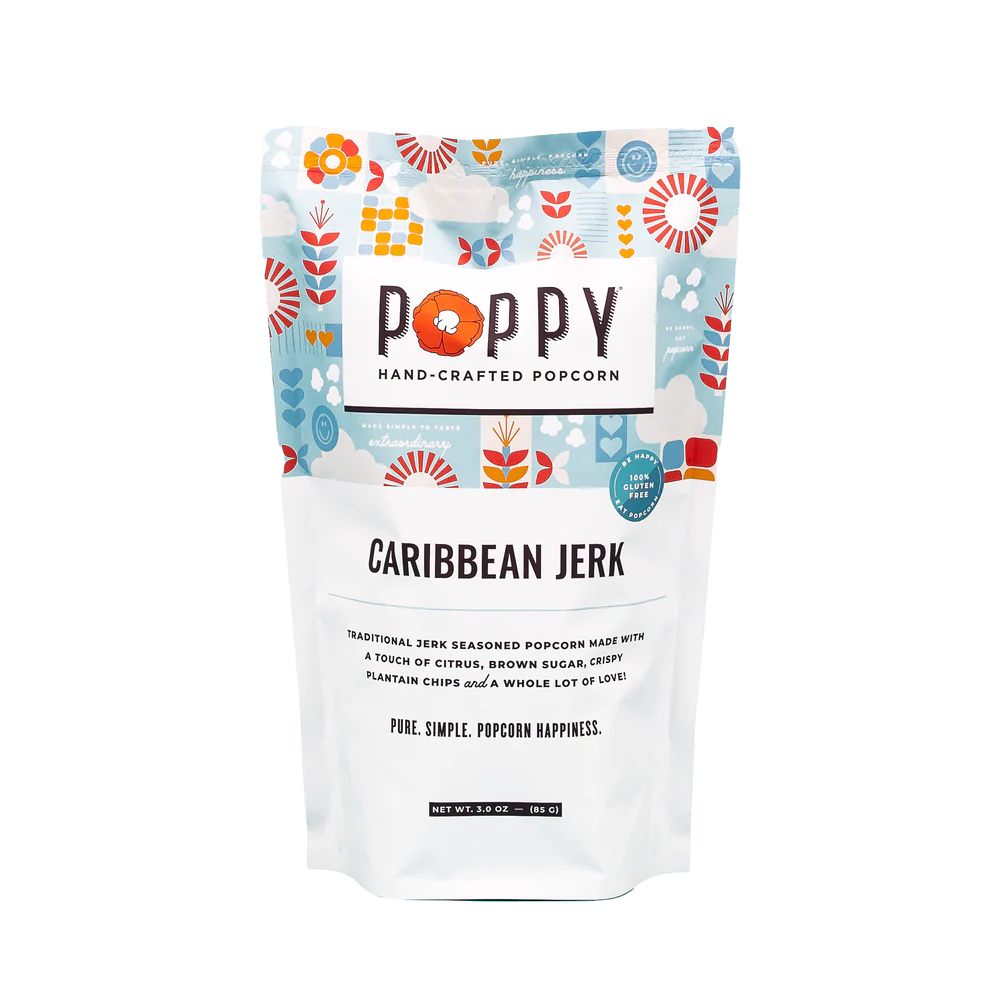 Poppy Hand-Crafted Popcorn - Caribbean Jerk