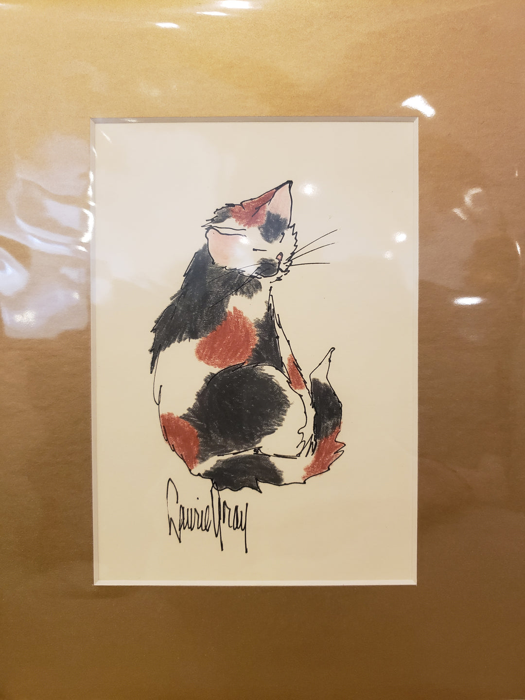 Matted Original Paintings by Laurie Gray