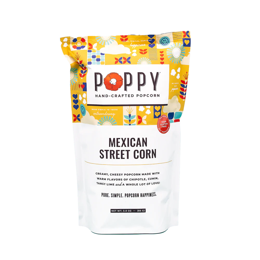 Poppy Hand-Crafted Popcorn - Mexican Street Corn